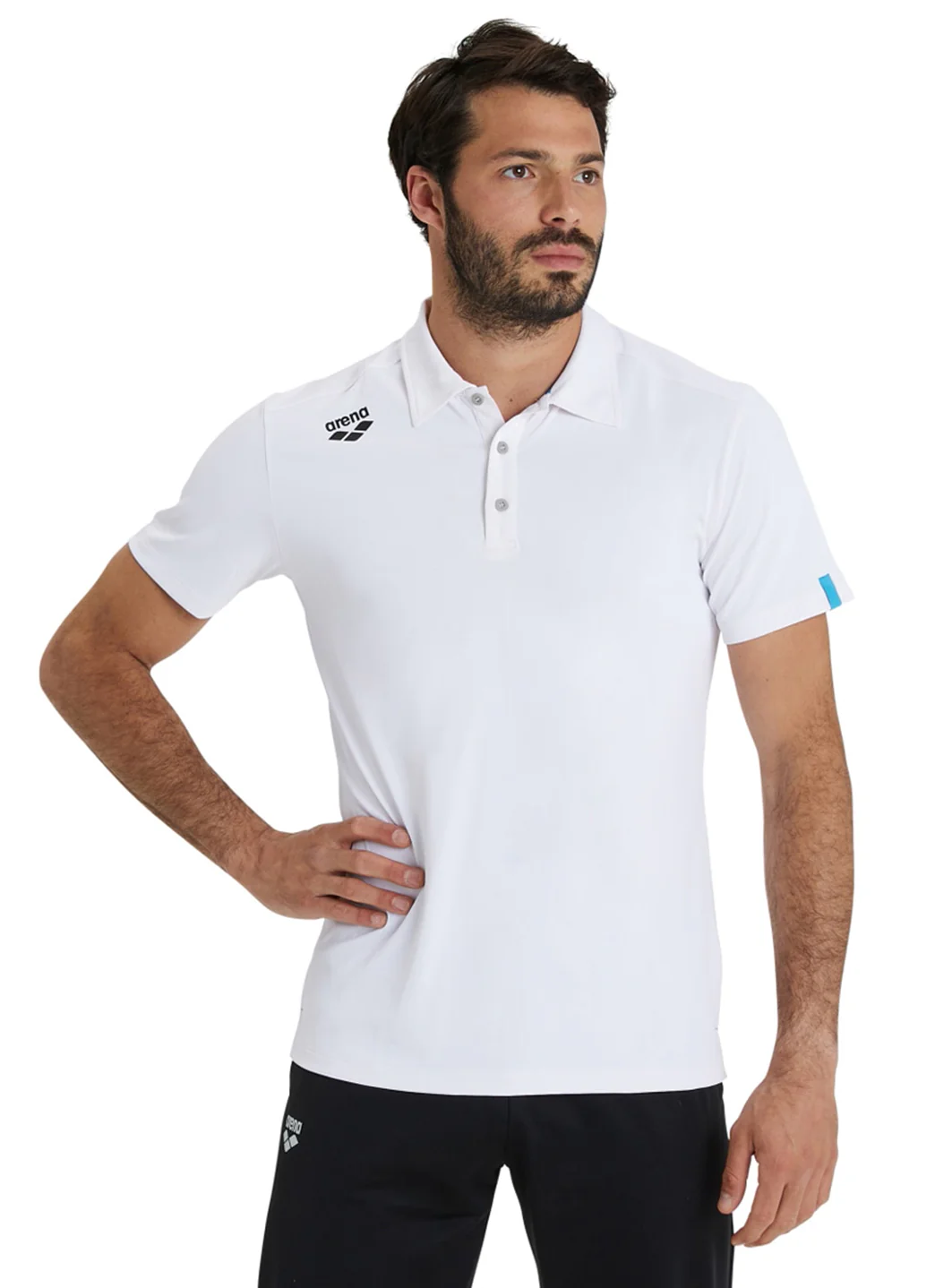 Arena Unisex Team Solid Short Sleeve Polo - Image 2