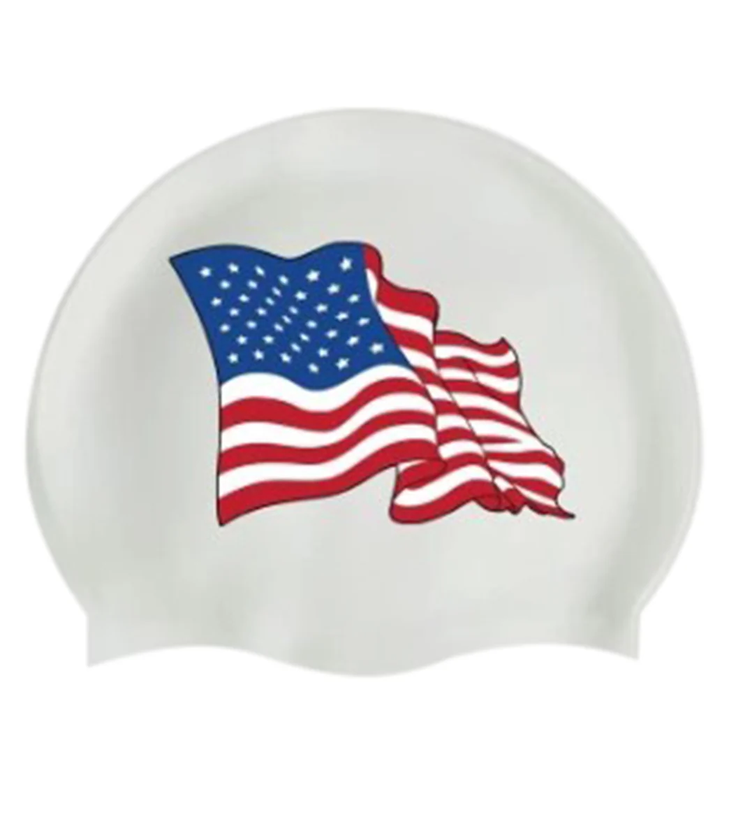 Arena USA Silicone Swim Cap - Image 2