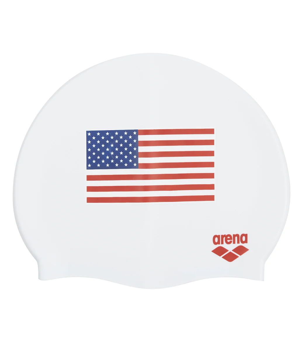 Arena USA Silicone Swim Cap - Image 21
