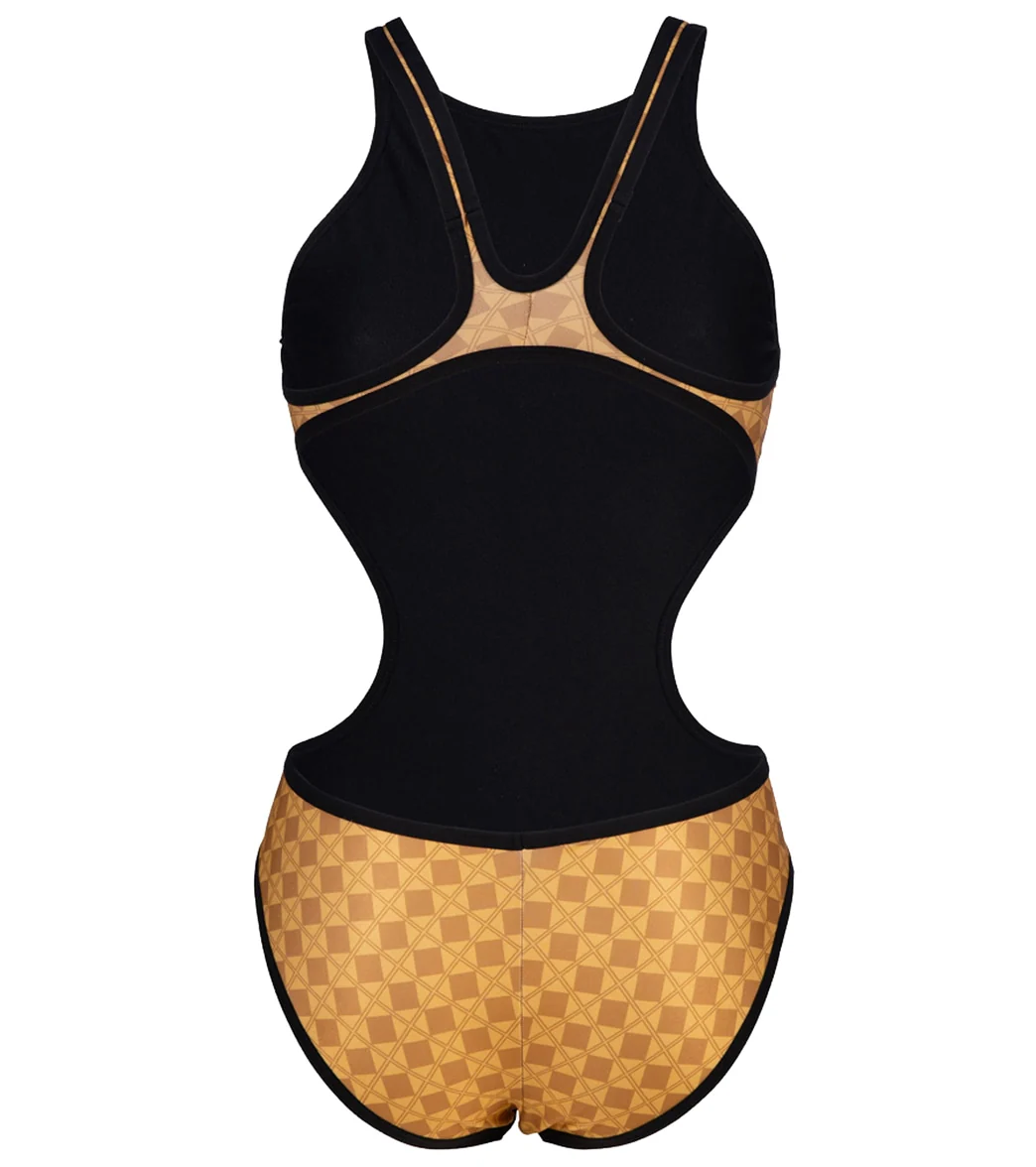 Arena Women's 50th Anniversary Gold Tech One Back One Piece Swimsuit - Image 10