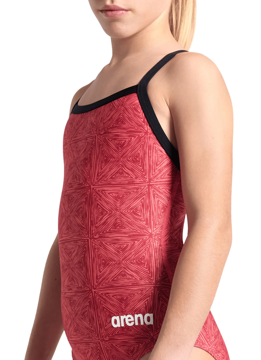 Arena Women's Abstract Tiles Lightdrop Back One Piece Swimsuit - Image 50