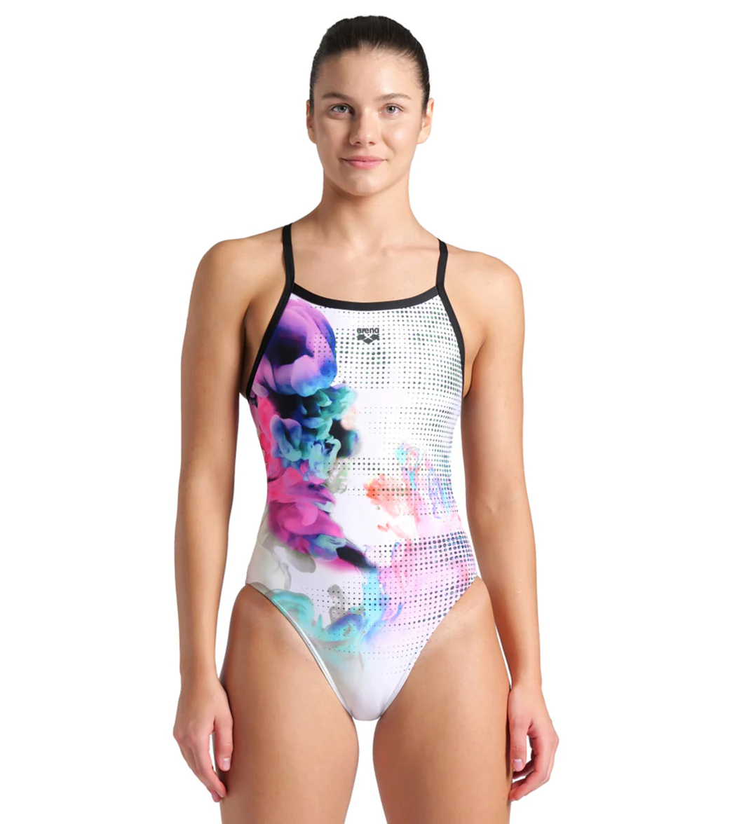 Arena Women's Airbrush Challenge Back One Piece Swimsuit - Image 8