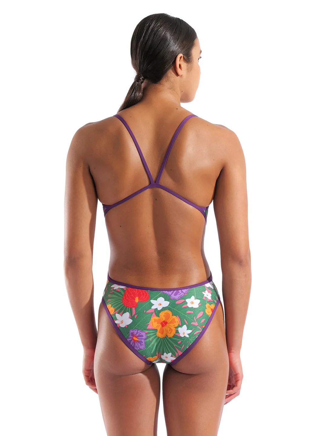 Arena Women's Allover Reversible Challenge Back One Piece Swimsuit - Image 16