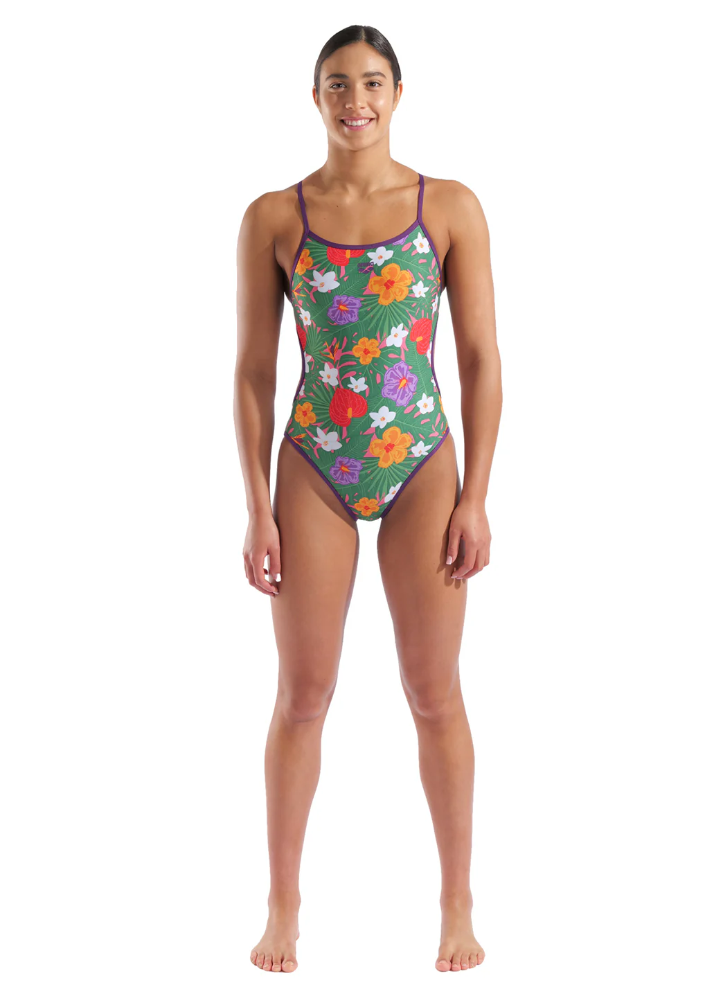Arena Women's Allover Reversible Challenge Back One Piece Swimsuit - Image 17