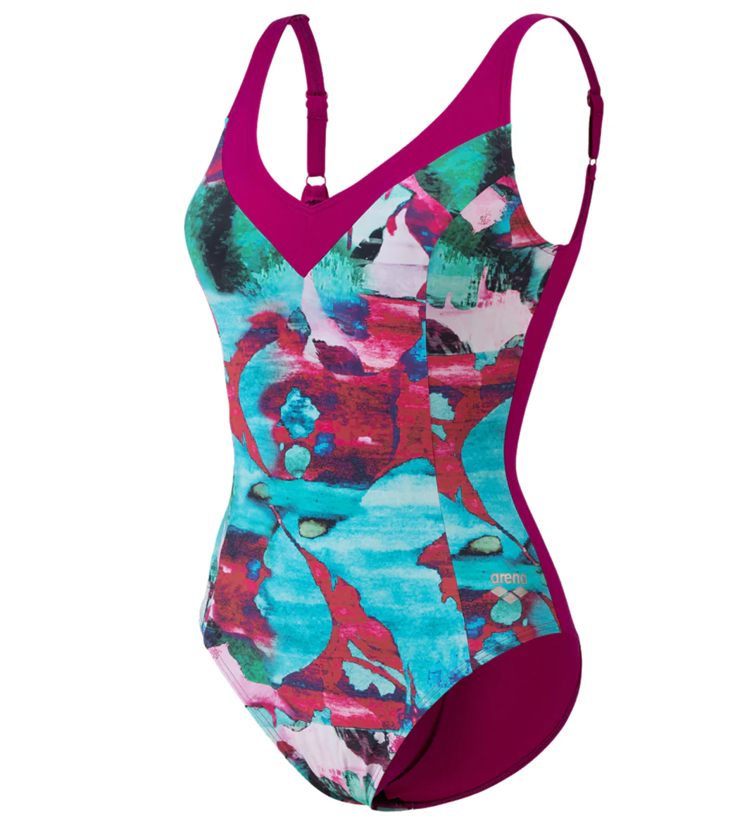 Arena Women's Bodylift Stefania Wing Back One Piece Swimsuit - Image 6