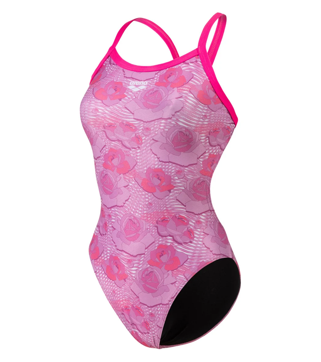 Arena Women's Breast Cancer Awareness Challenge Back One Piece Swimsuit - Image 7