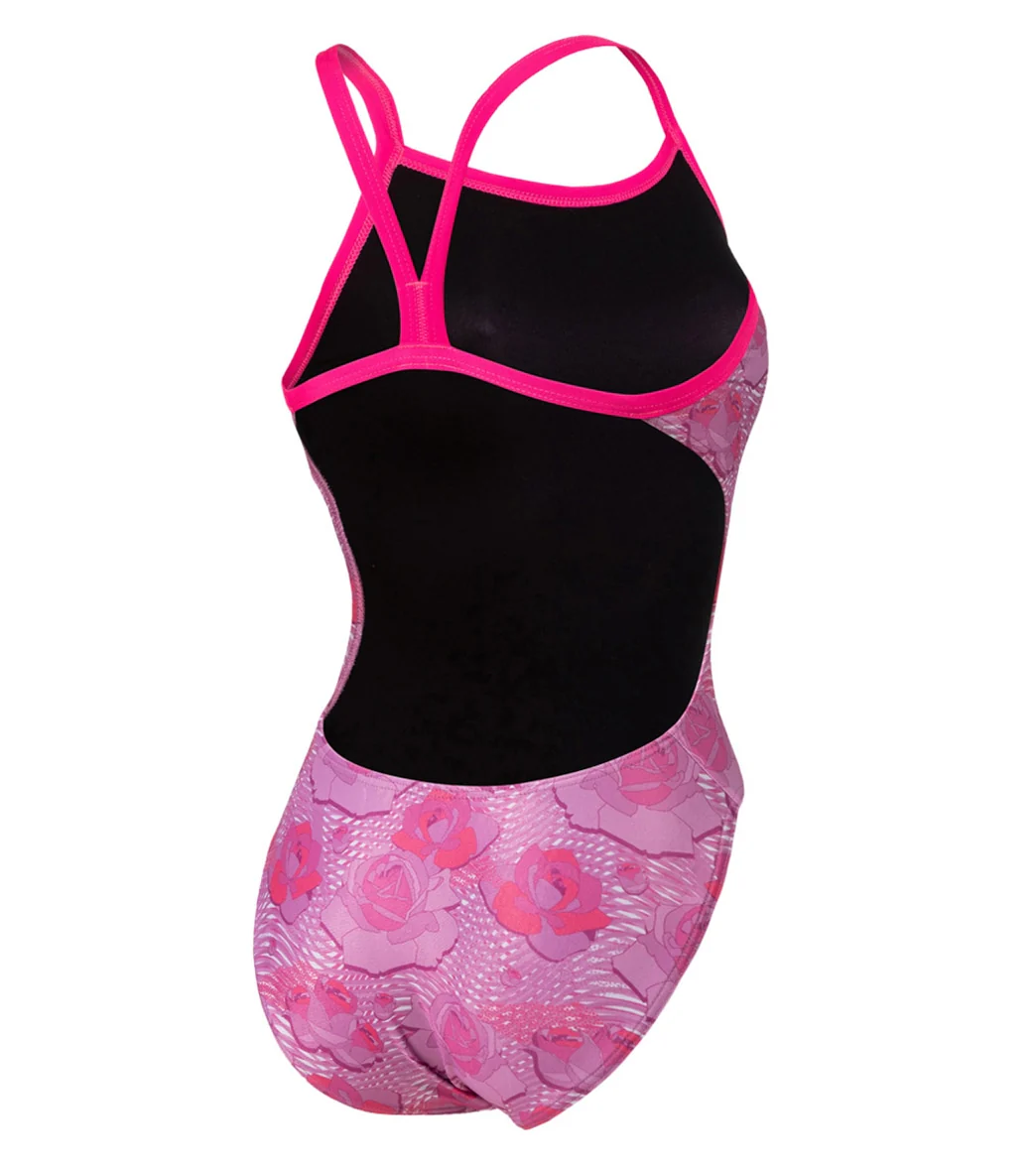 Arena Women's Breast Cancer Awareness Challenge Back One Piece Swimsuit - Image 8