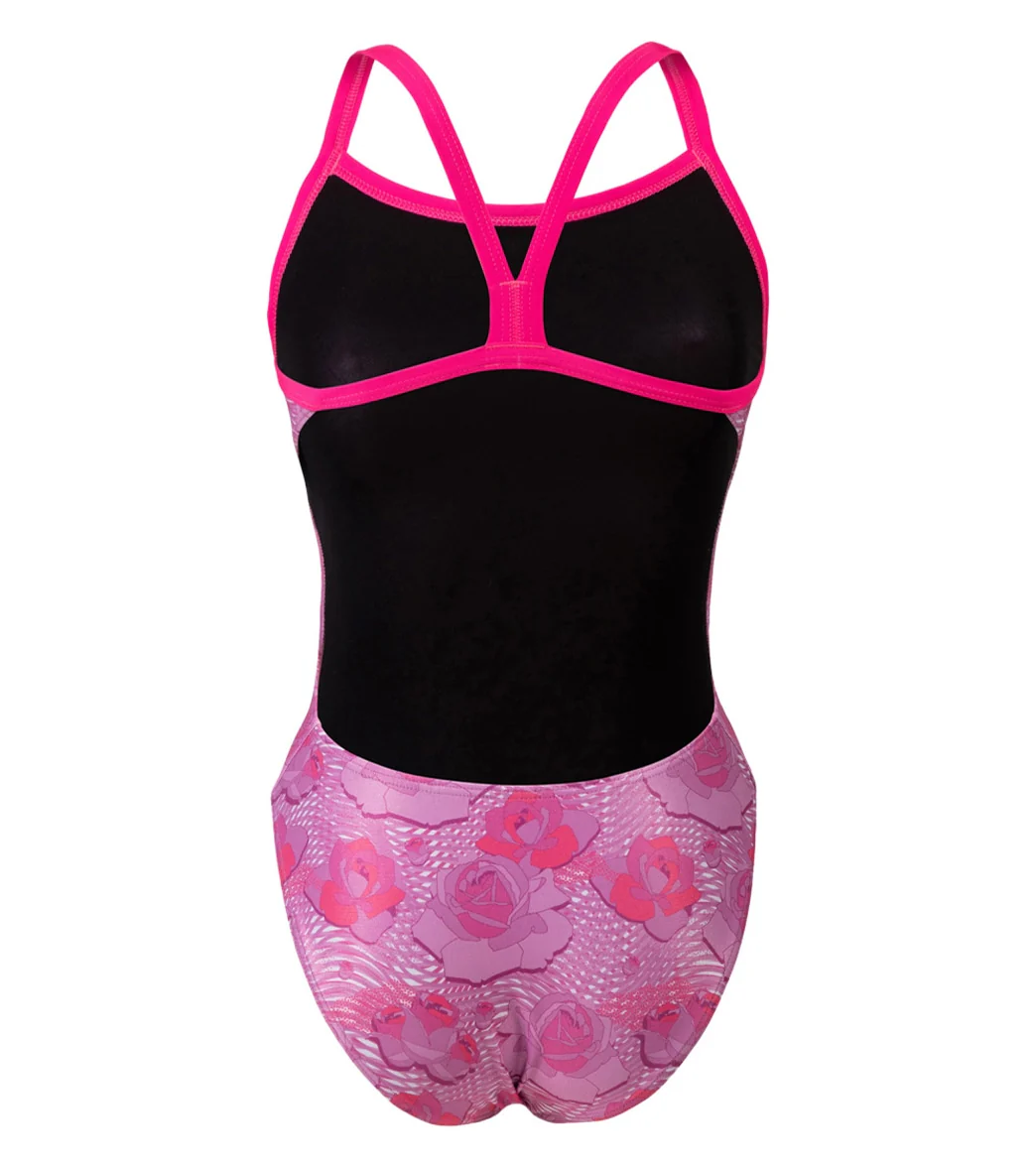 Arena Women's Breast Cancer Awareness Challenge Back One Piece Swimsuit - Image 9