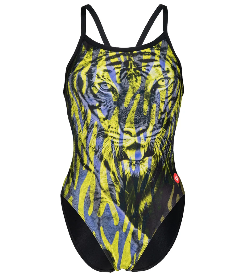 Arena Women's Crazy Challenge Back One Piece Swimsuit - Image 6