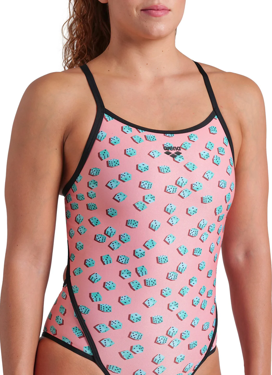 Arena Women's Dices Super Fly Back One Piece Swimsuit - Image 6