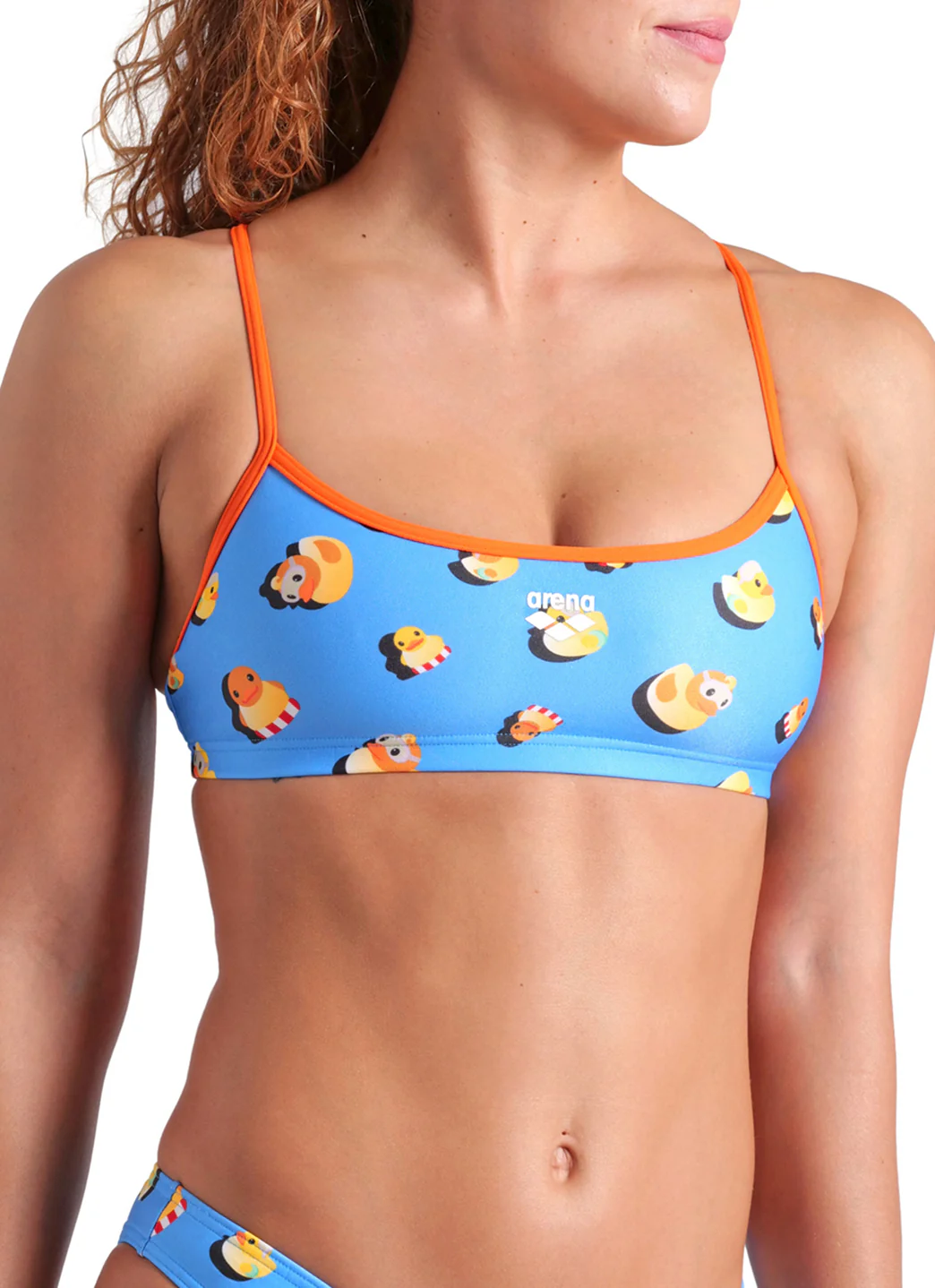 Arena Women's Ducks Bandeau Bikini Set - Image 5