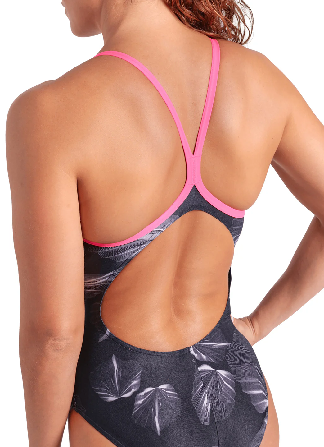 Arena Women's Frozen Leaves Lightdrop Back One Piece Swimsuit - Image 14