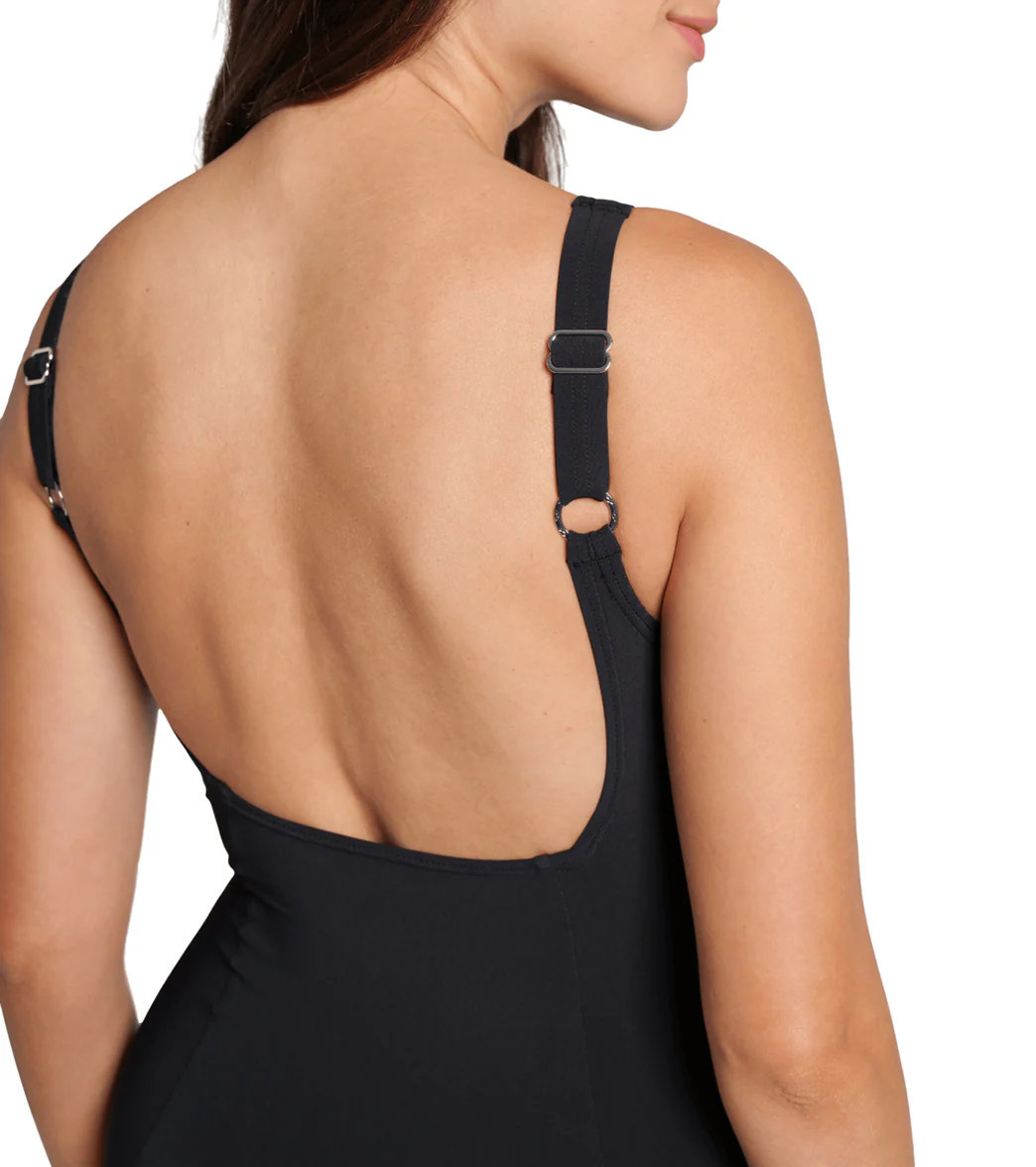 Arena Women's Giorgia Squared Back One Piece Swimsuit - Image 12