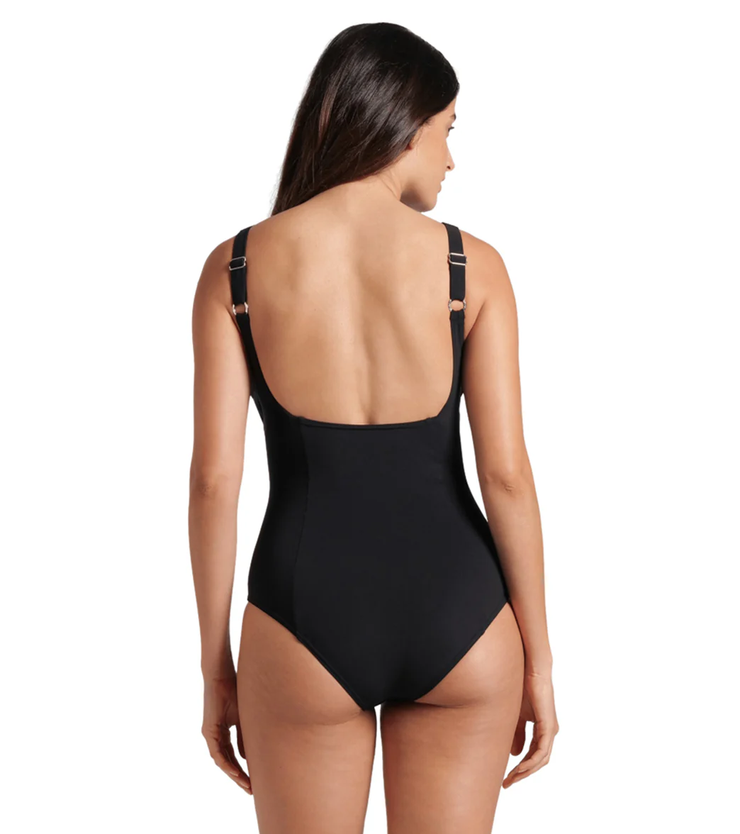 Arena Women's Giorgia Squared Back One Piece Swimsuit - Image 9