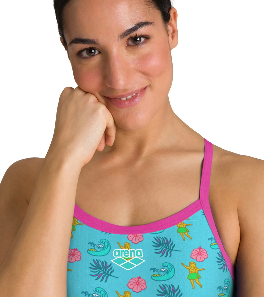 Arena Women's Hula Dancer Challenge Back One Piece Swimsuit - Image 4