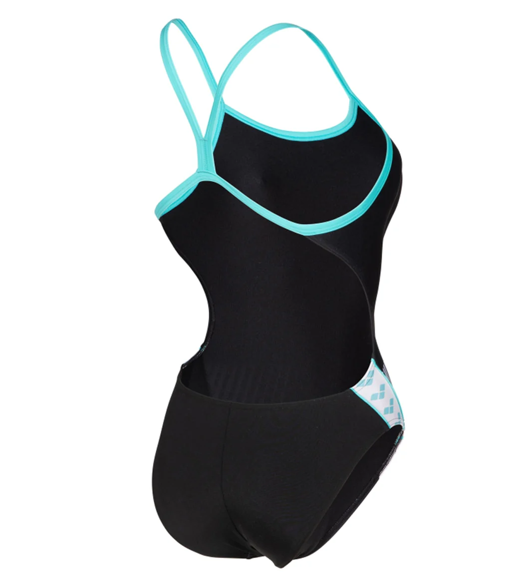 Arena Womens' Icons Challenge Back Logo One Piece Swimsuit - Image 8