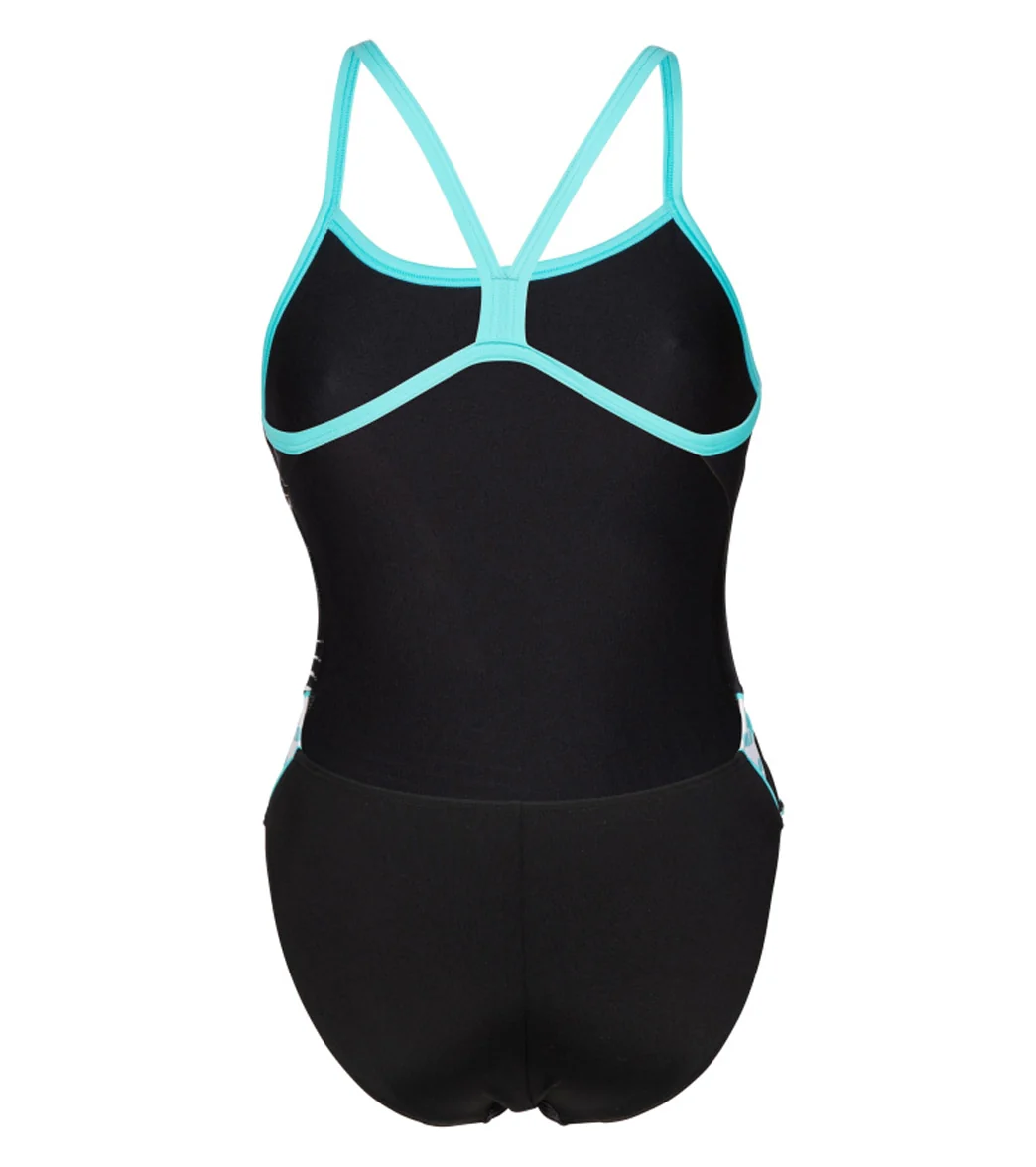 Arena Womens' Icons Challenge Back Logo One Piece Swimsuit - Image 9