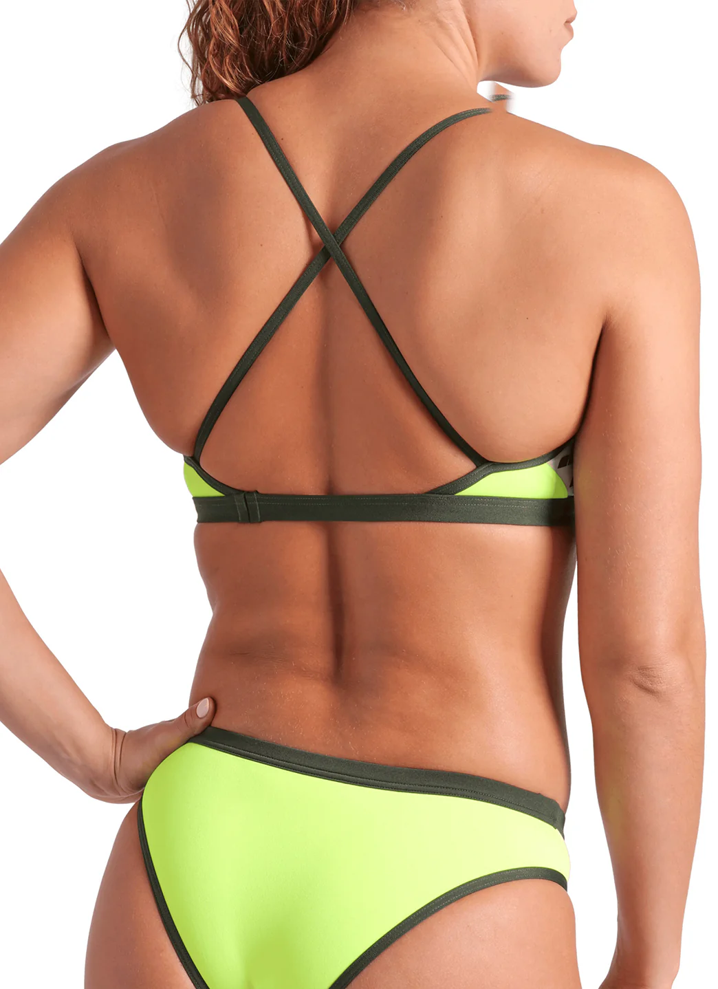 Arena Women's Icons Solid Cross Back Bikini Set - Image 20
