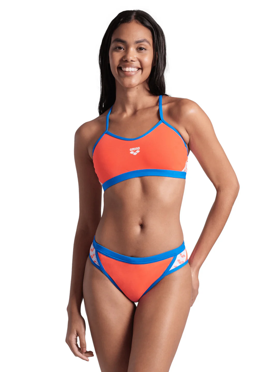Arena Women's Icons Solid Cross Back Bikini Set - Image 73