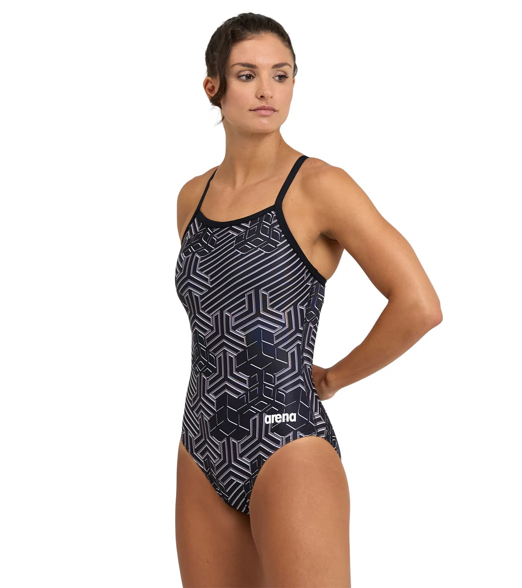 Arena Women's Kikko Pro Light Drop Back One Piece Swimsuit - Image 10