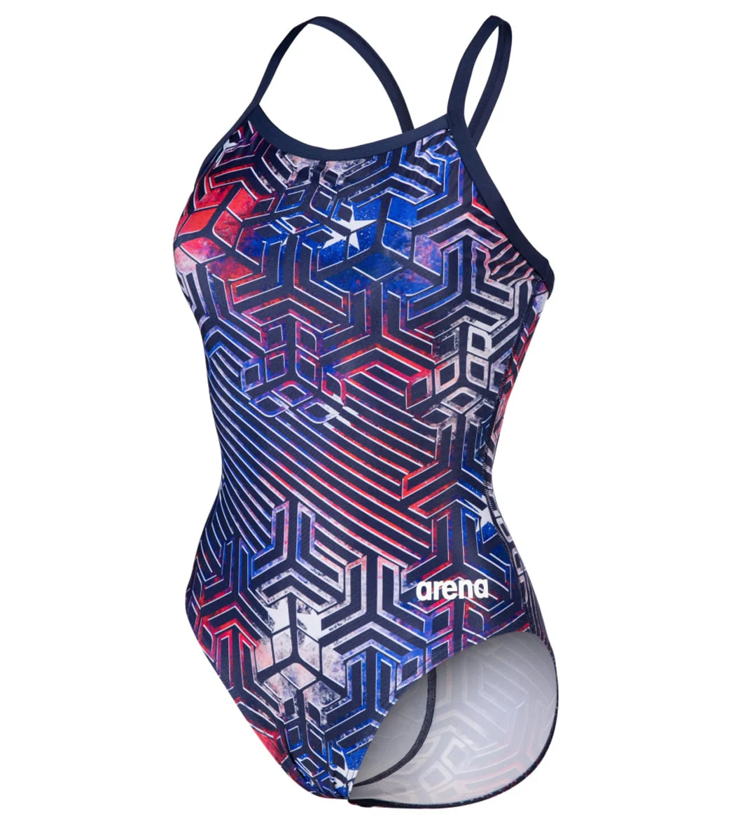 Arena Women's Kikko Pro Light Drop Back One Piece Swimsuit - Image 26