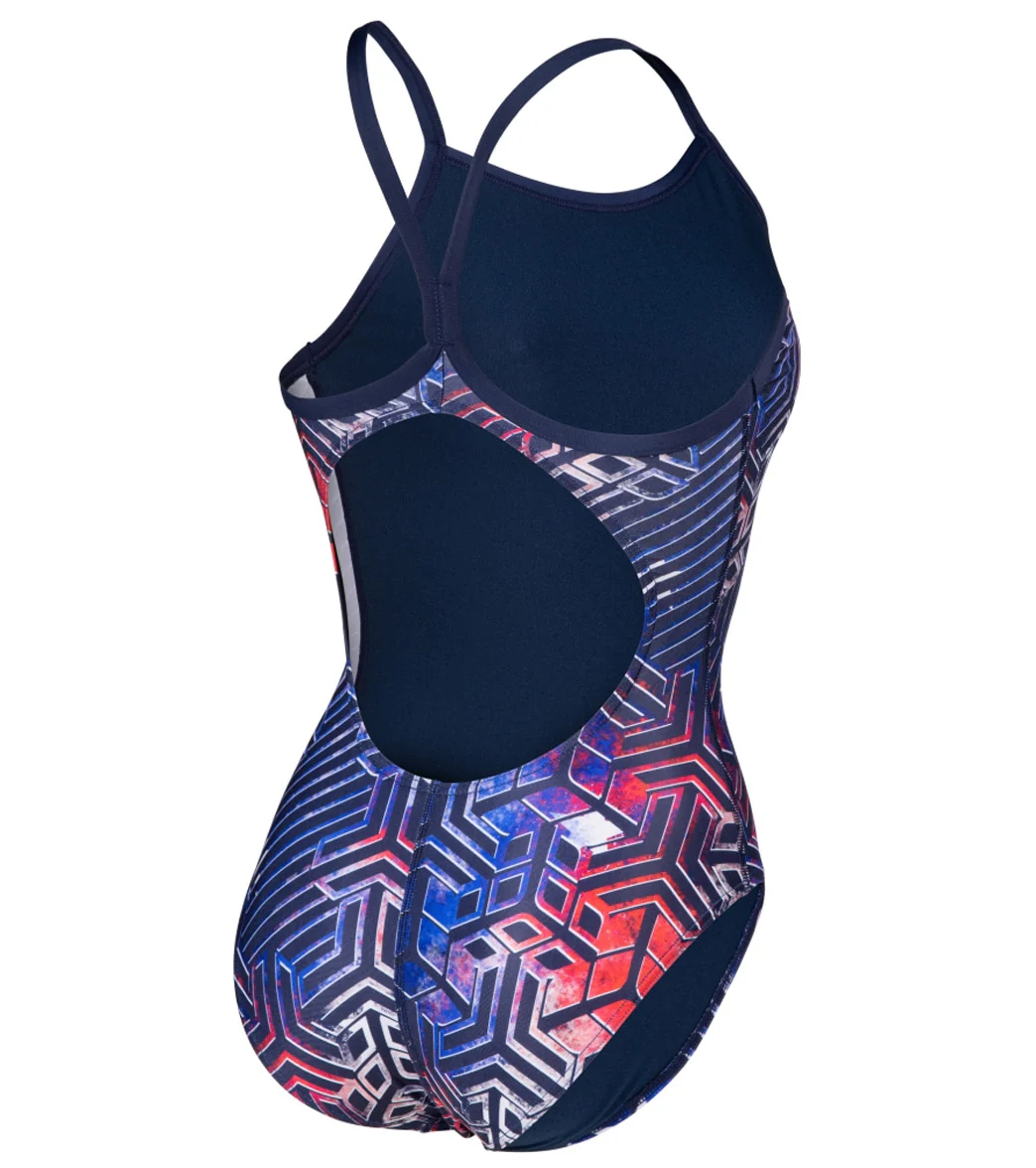 Arena Women's Kikko Pro Light Drop Back One Piece Swimsuit - Image 27
