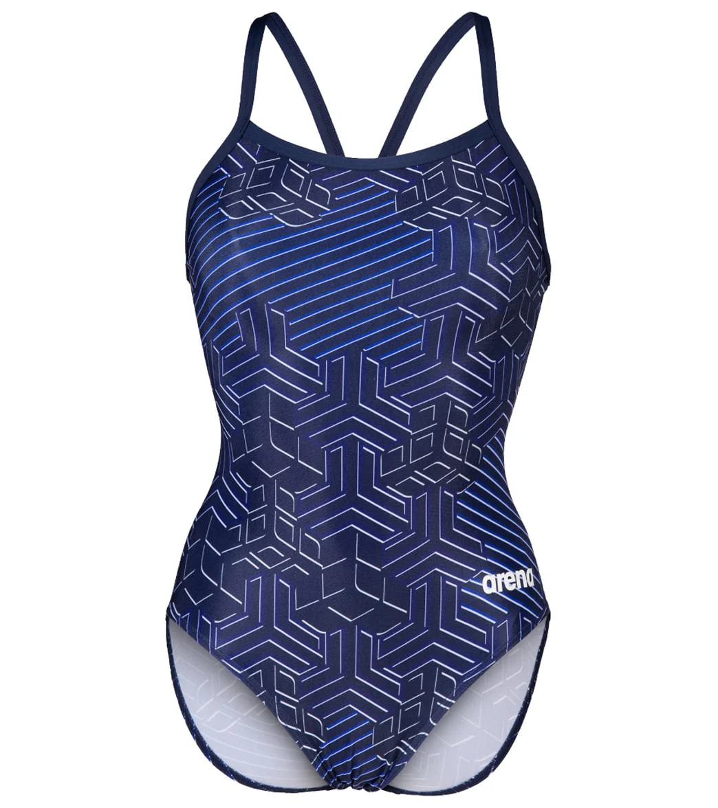Arena Women's Kikko Pro Light Drop Back One Piece Swimsuit - Image 35