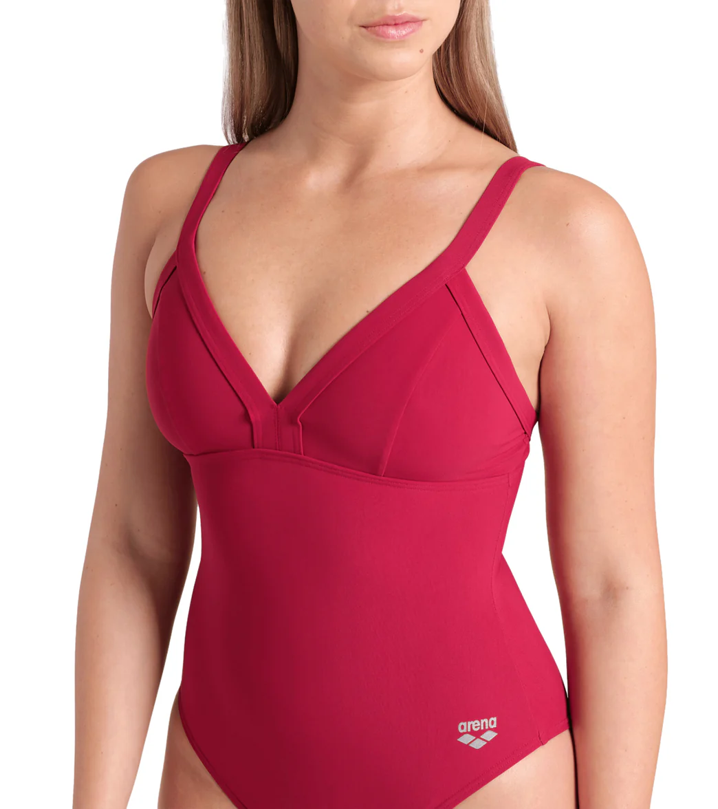 Arena Women's Lara Soft Curve Back One Piece Swimsuit - Image 18