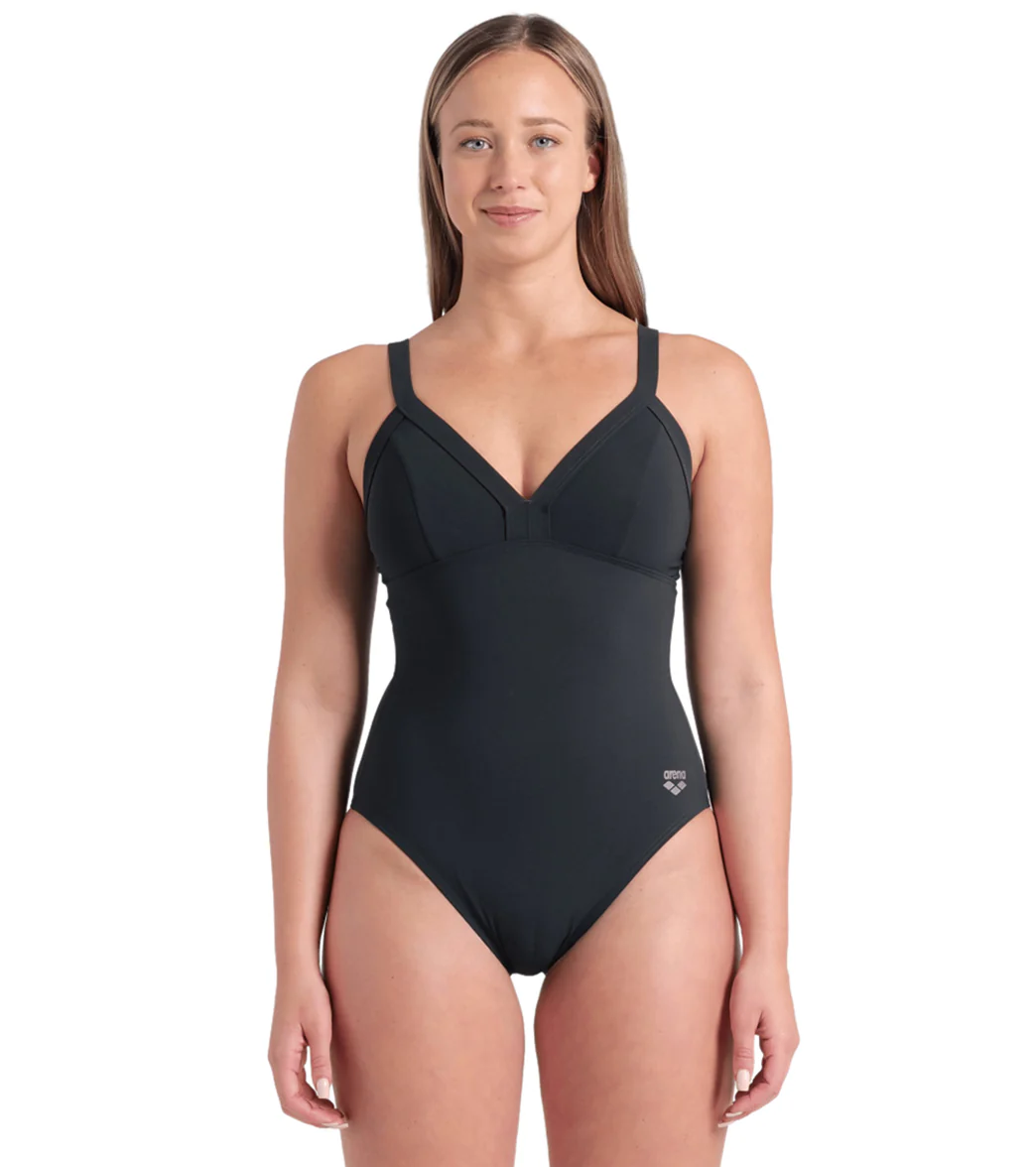 Arena Women's Lara Soft Curve Back One Piece Swimsuit - Image 2