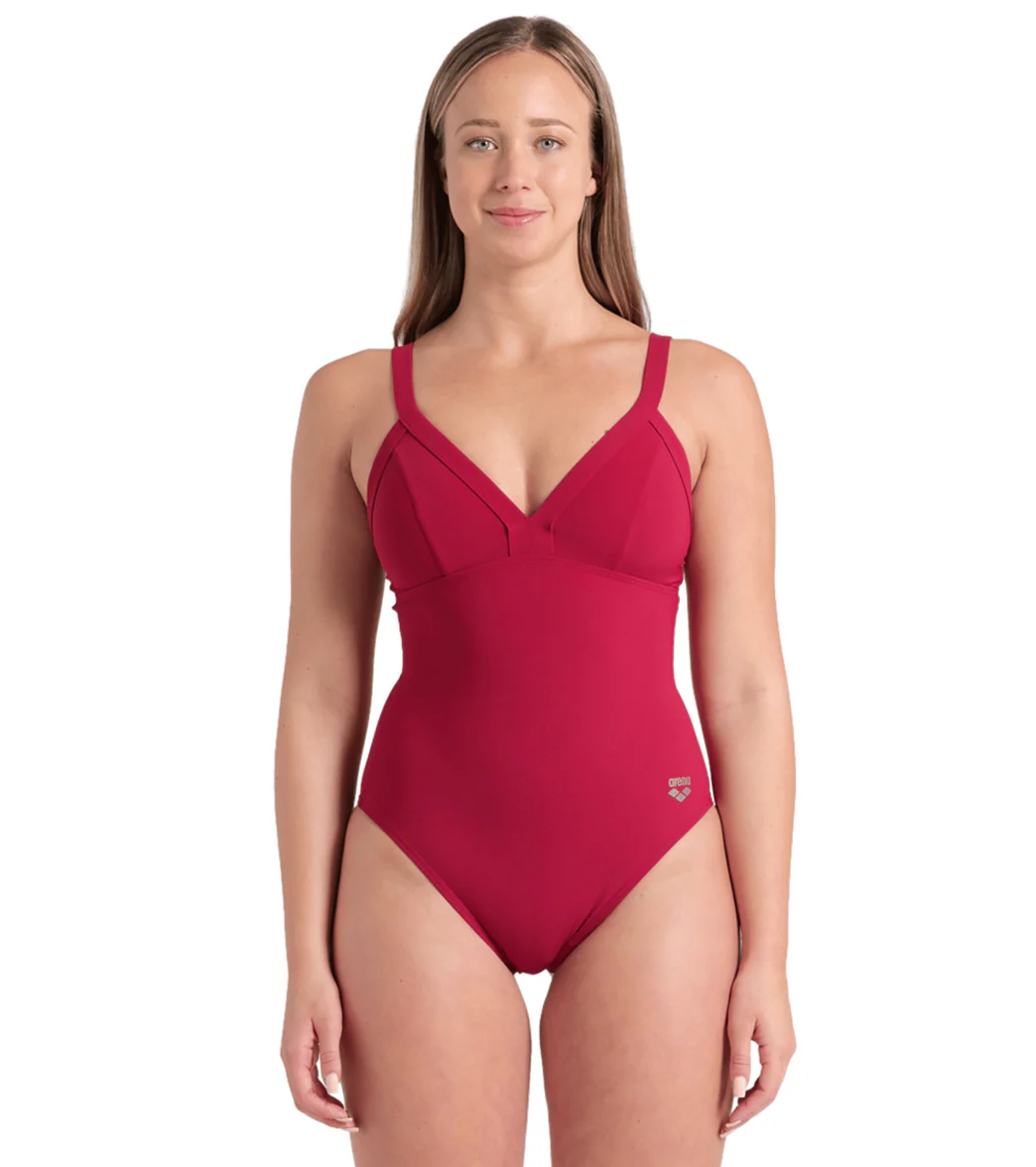 Arena Women's Lara Soft Curve Back One Piece Swimsuit - Image 21