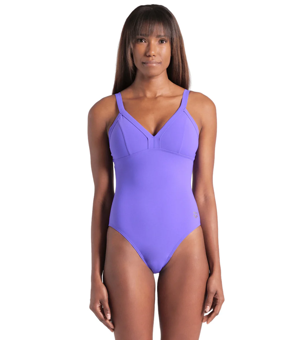 Arena Women's Lara Soft Curve Back One Piece Swimsuit - Image 29