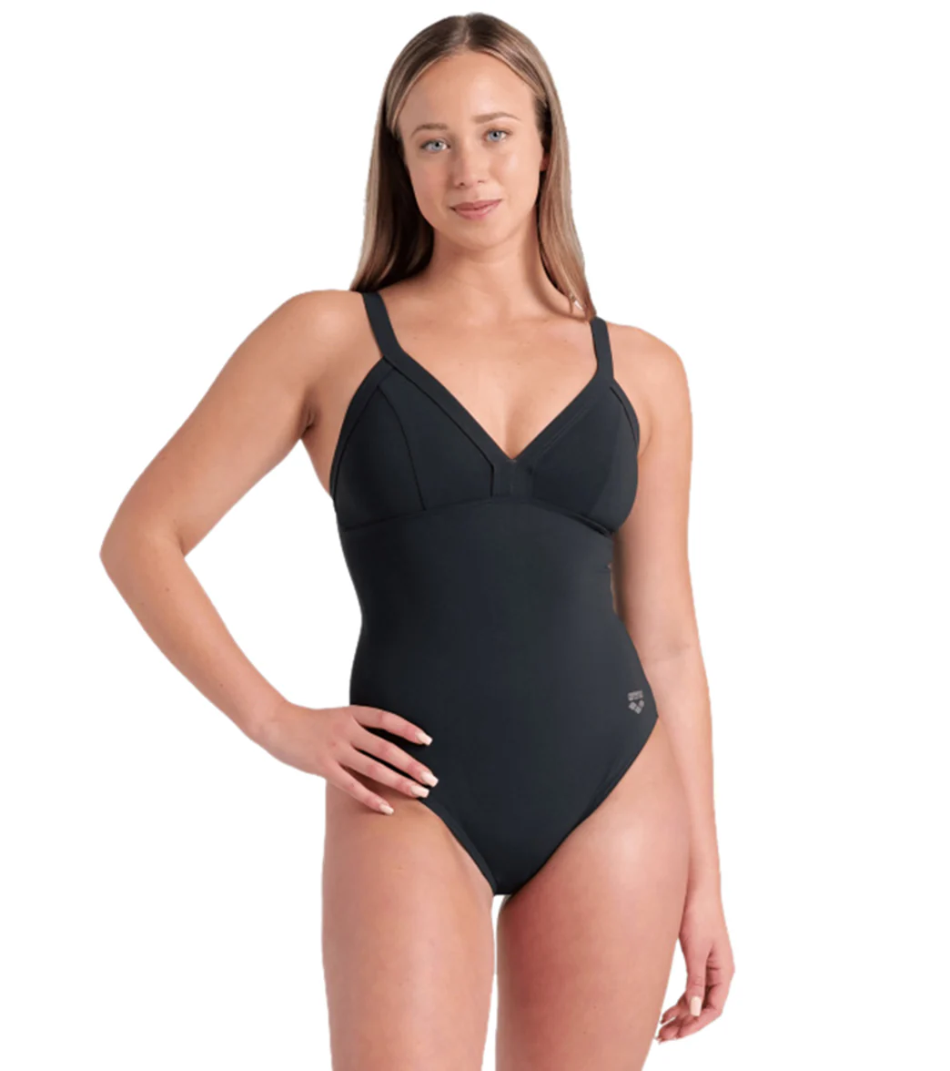Arena Women's Lara Soft Curve Back One Piece Swimsuit - Image 3