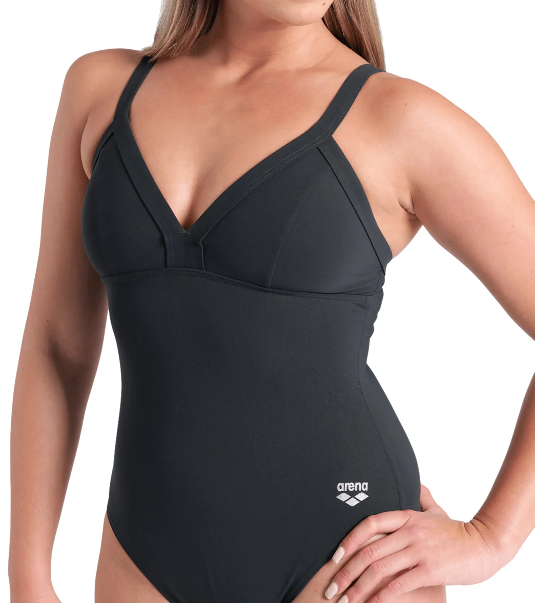 Arena Women's Lara Soft Curve Back One Piece Swimsuit - Image 5