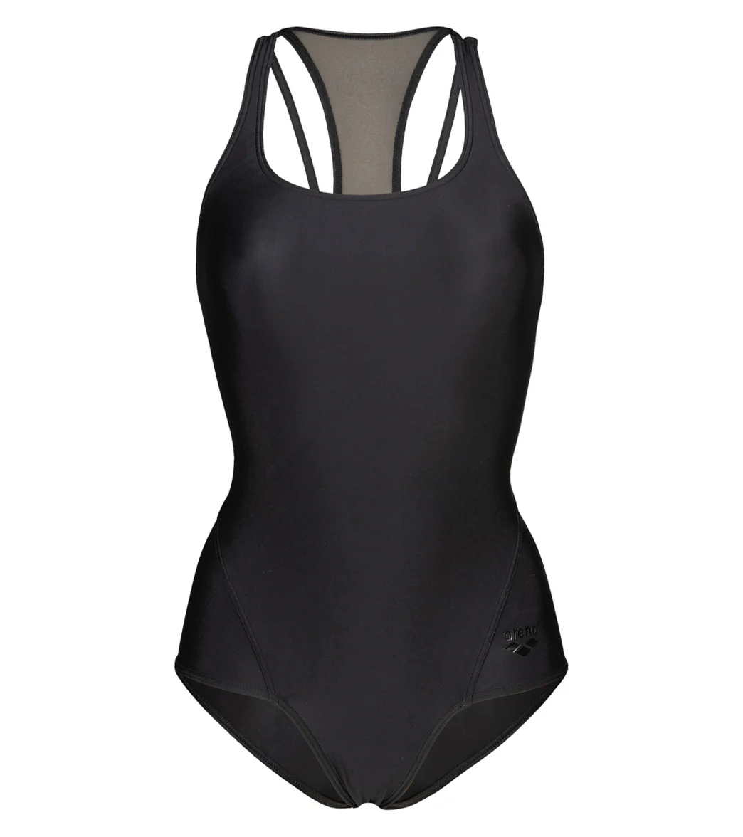 Arena Women's Mesh Panel Power Back One Piece Swimsuit - Image 7