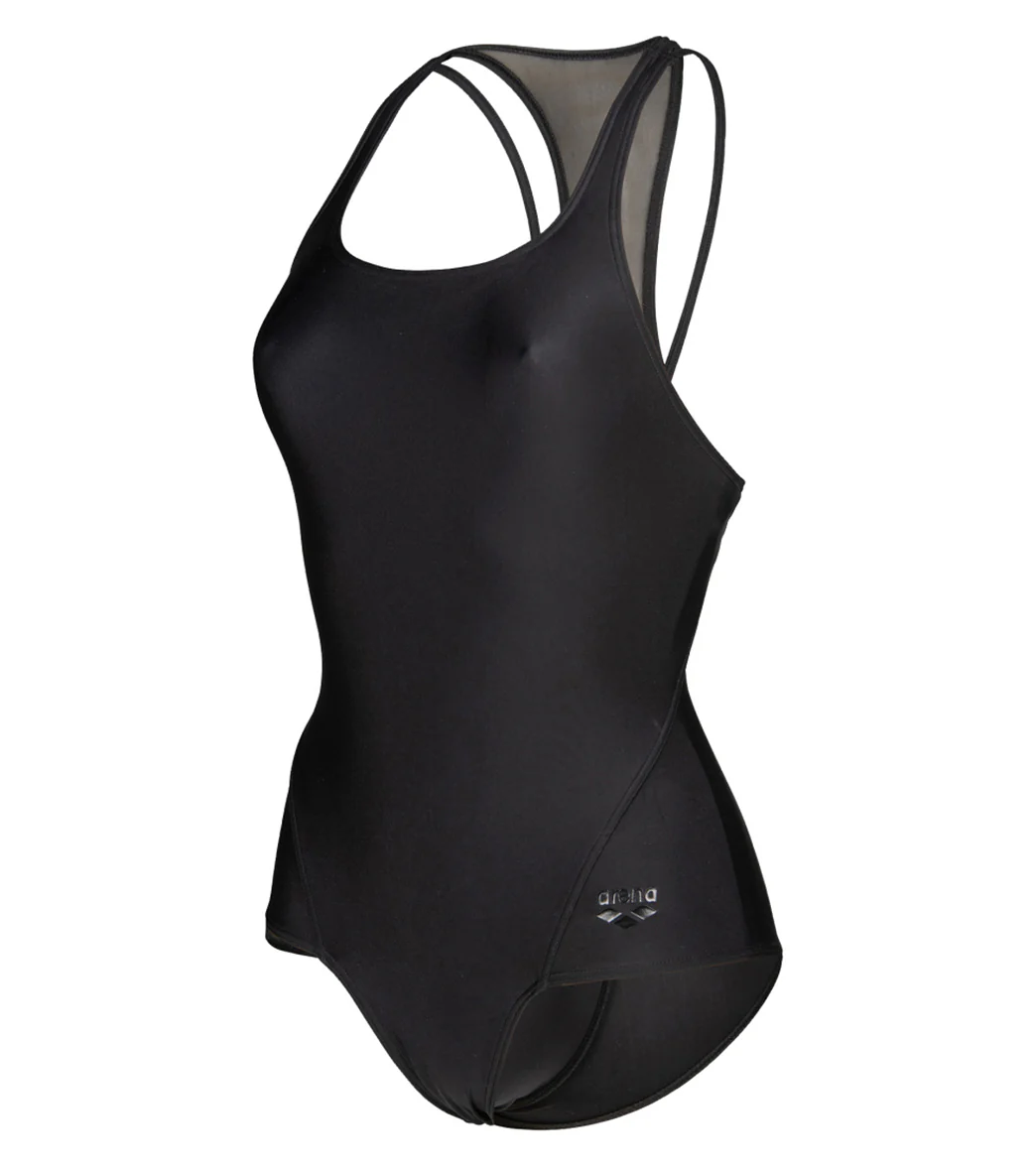 Arena Women's Mesh Panel Power Back One Piece Swimsuit - Image 8