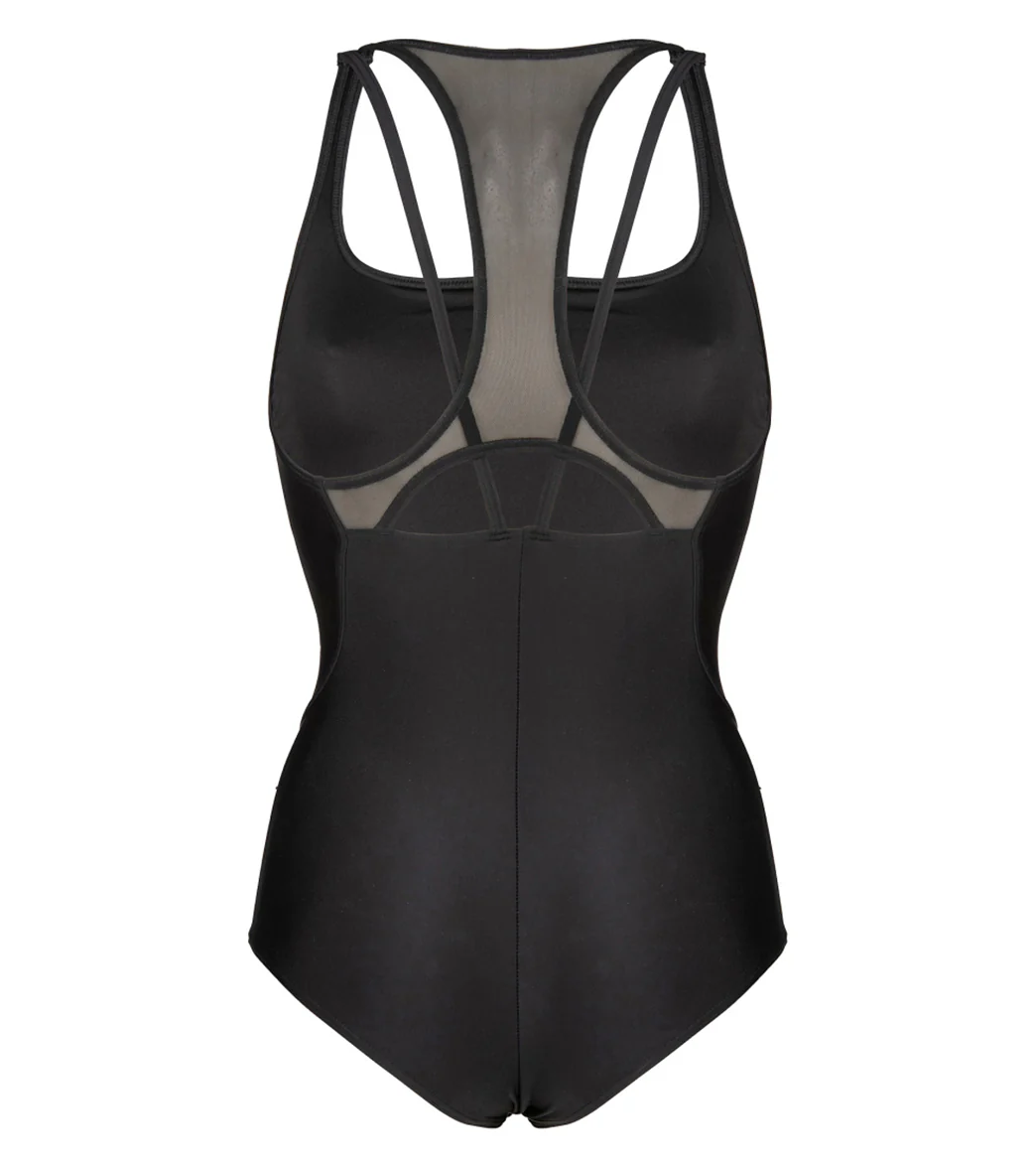 Arena Women's Mesh Panel Power Back One Piece Swimsuit - Image 9