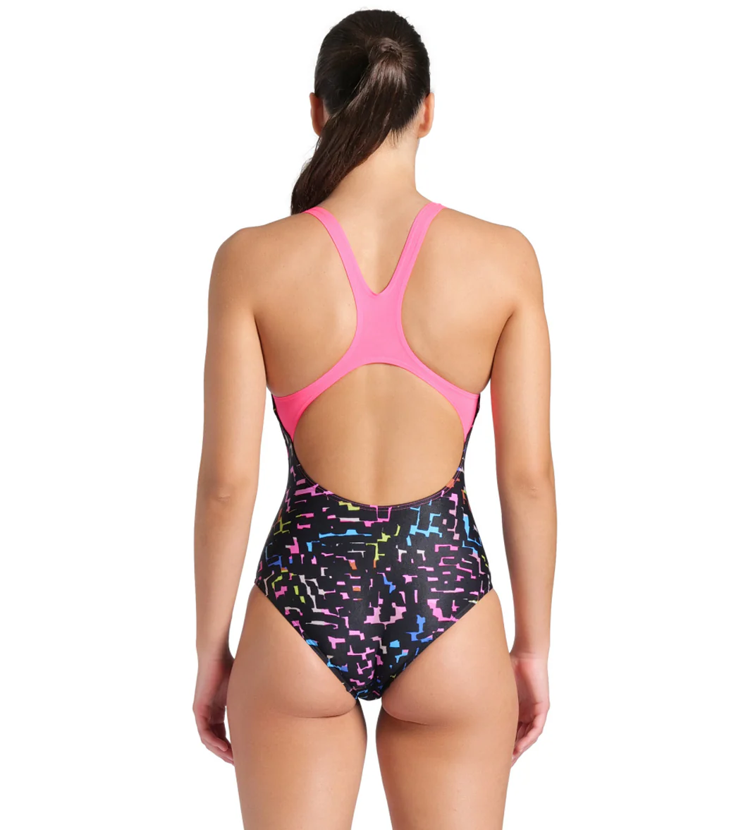Arena Women's Mosaic Pro Back One Piece Swimsuit - Image 2