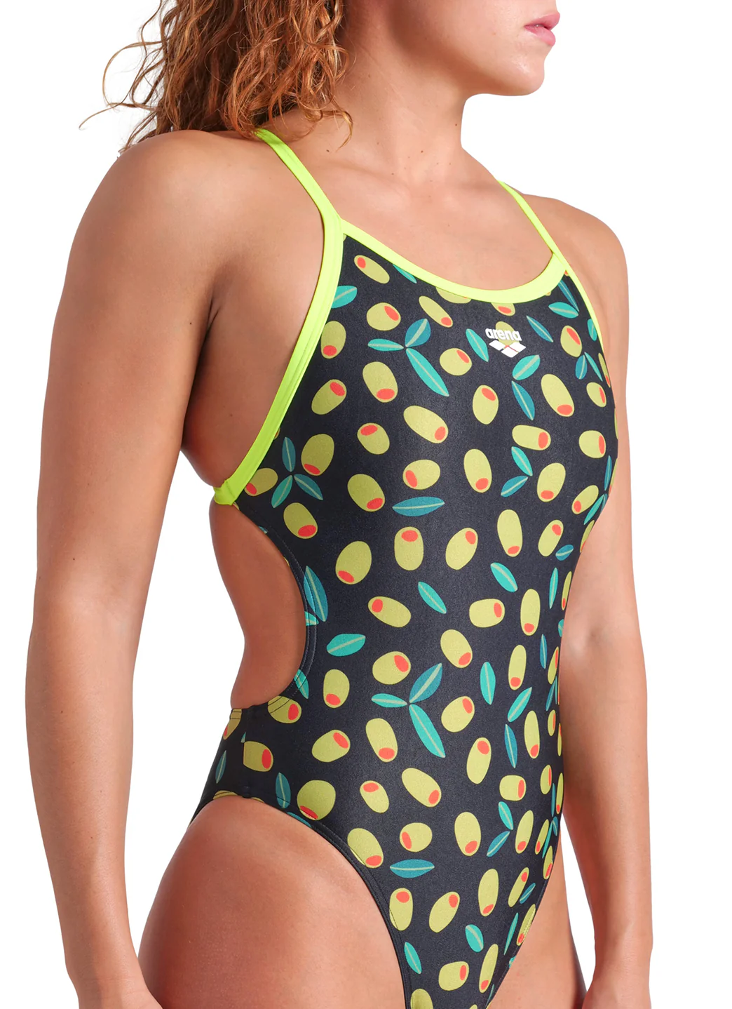 Arena Women's Olives Xcross One Piece Swimsuit - Image 6
