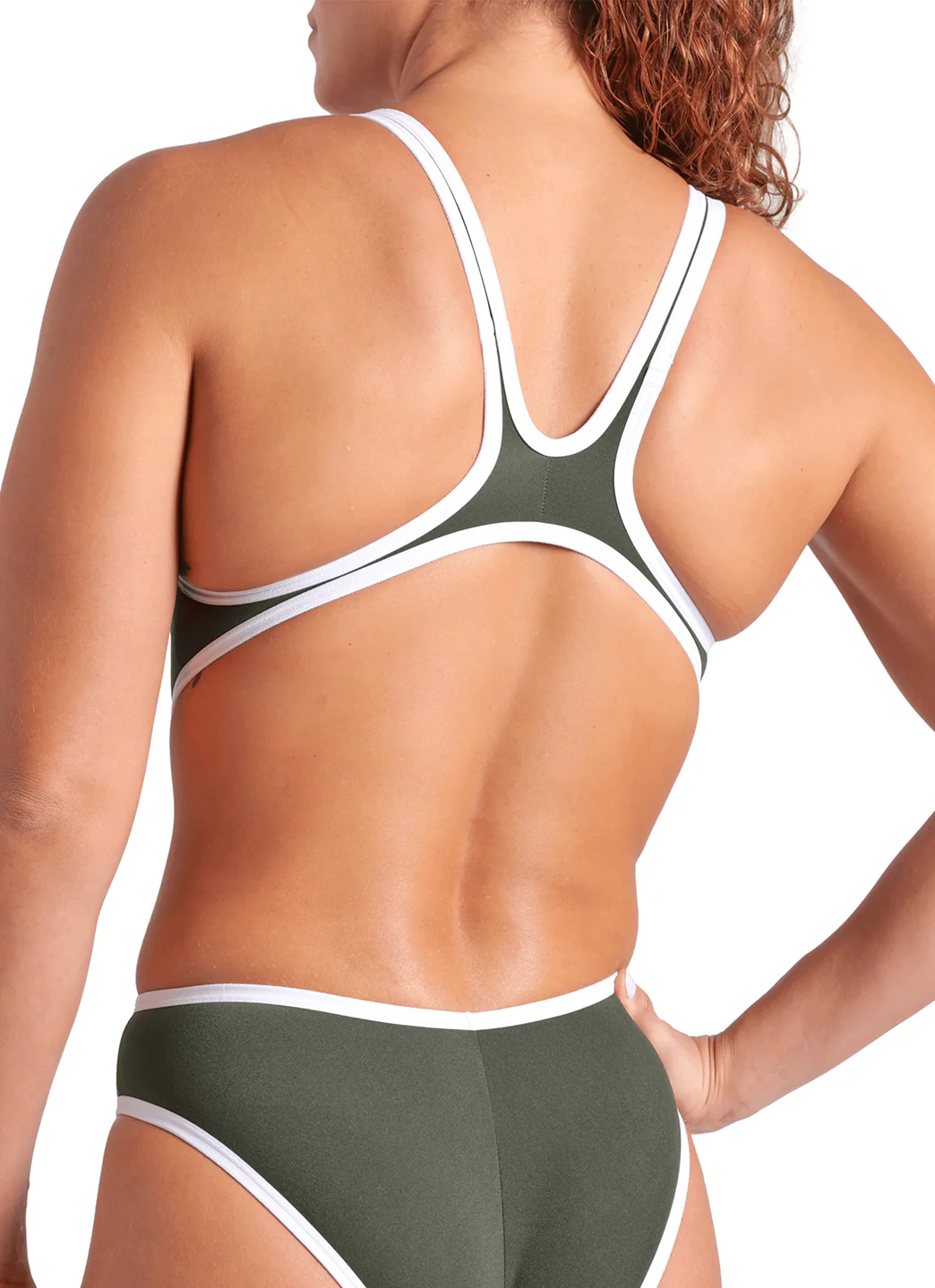 Arena Women's One Big Logo Tech Back One Piece Swimsuit - Image 13