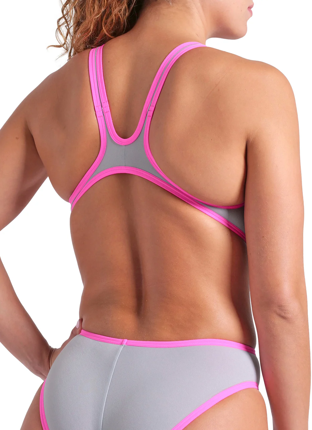 Arena Women's One Big Logo Tech Back One Piece Swimsuit - Image 20