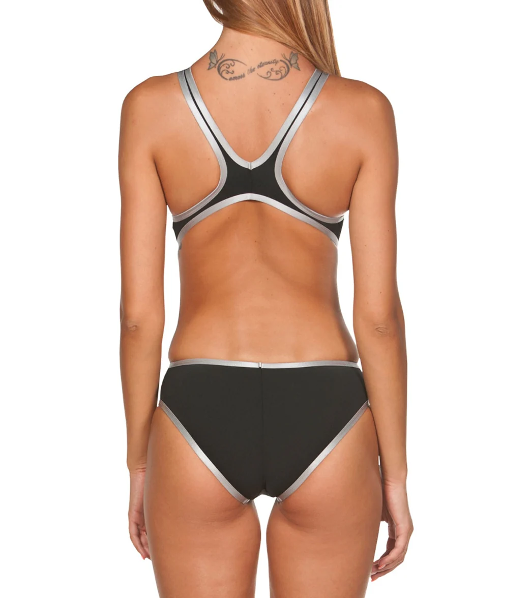 Arena Women's One Big Logo Tech Back One Piece Swimsuit - Image 91