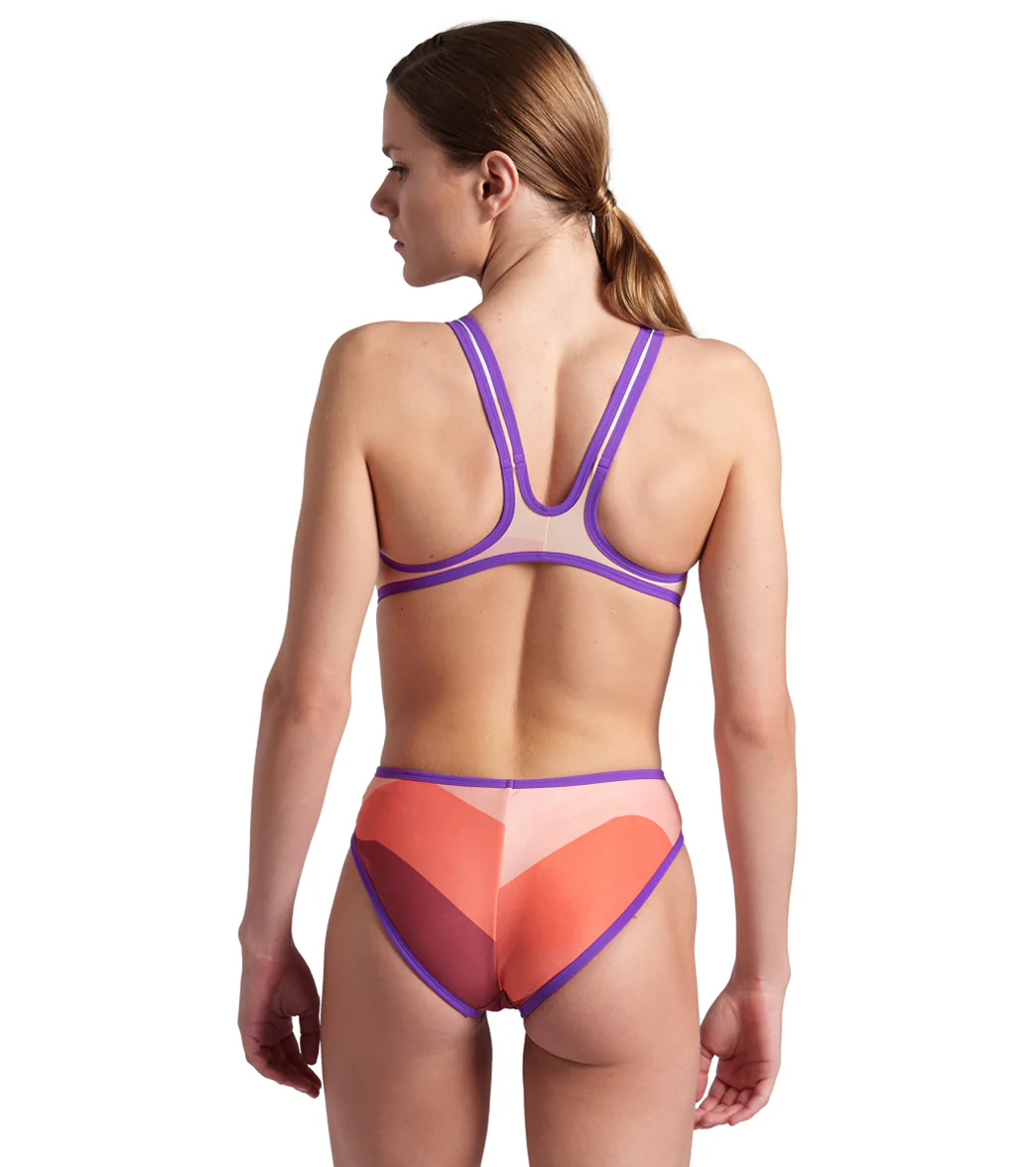Arena Women's One Morning Light Tech Back One Piece Swimsuit - Image 2