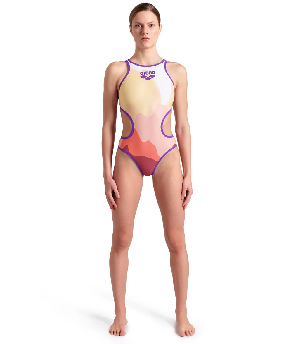 Arena Women's One Morning Light Tech Back One Piece Swimsuit - Image 3