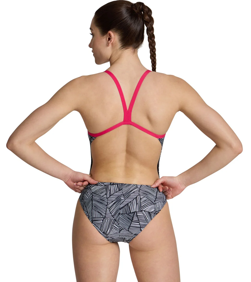 Arena Women's Overview Challenge Back One Piece Swimsuit - Image 9