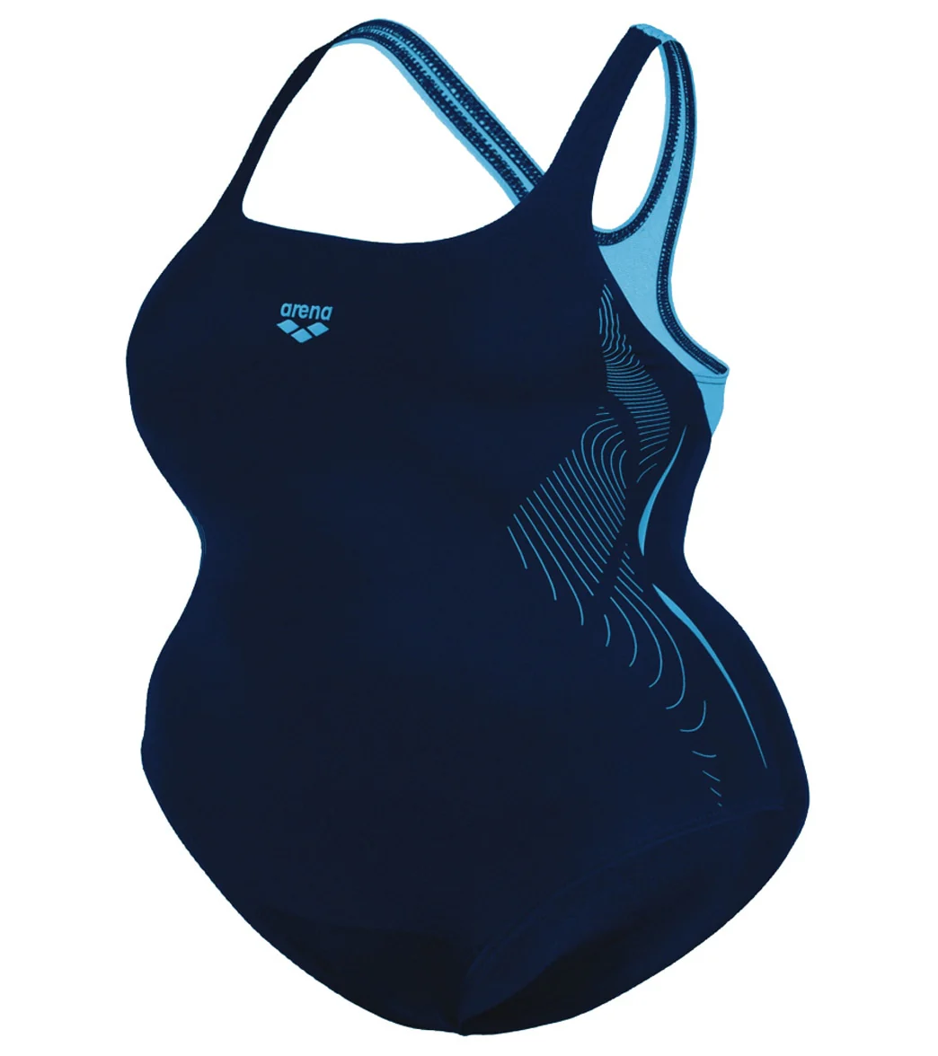 Arena Women's Plus Size Graphic Plus One Piece Swimsuit - Image 14