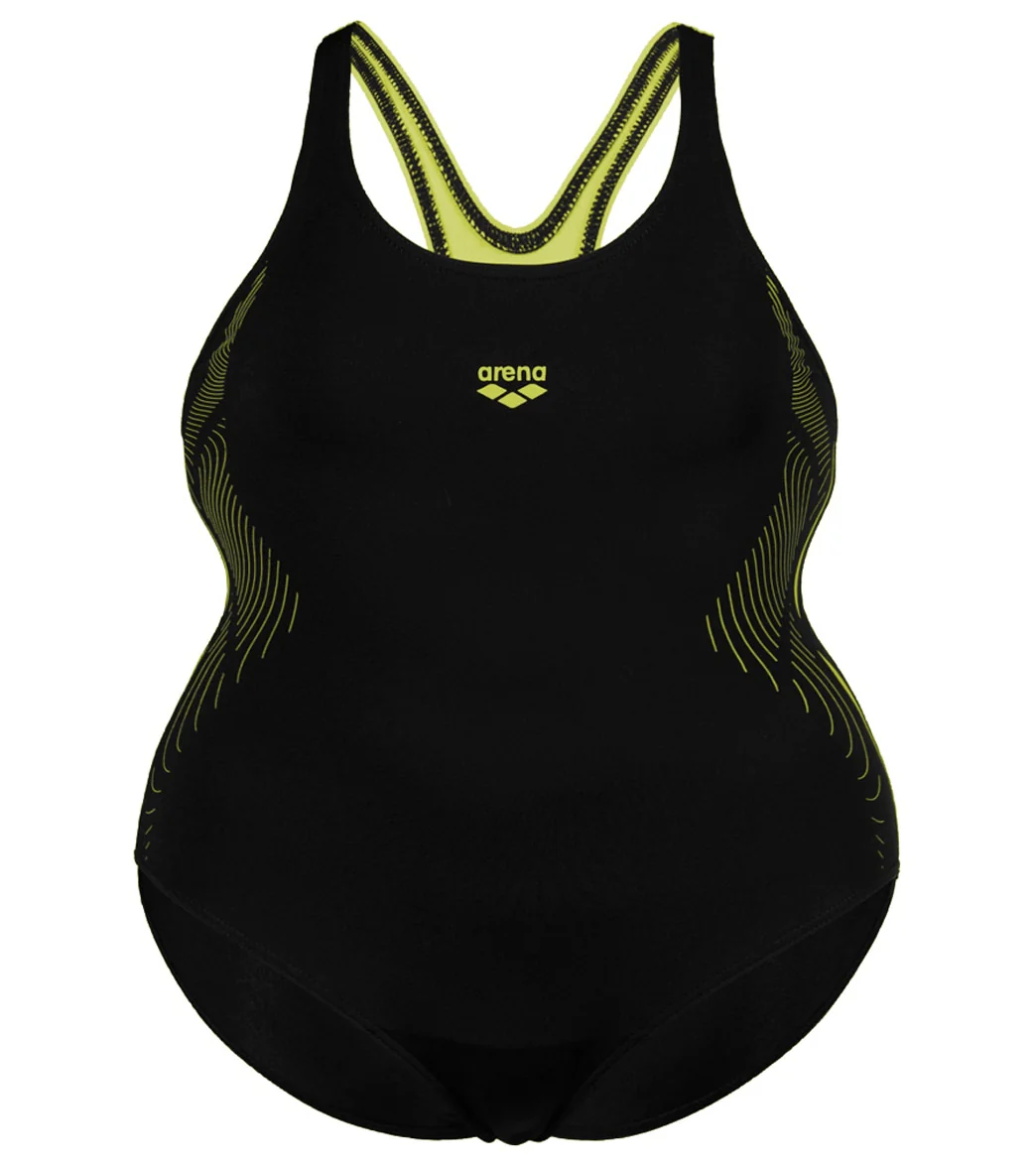 Arena Women's Plus Size Graphic Plus One Piece Swimsuit - Image 7