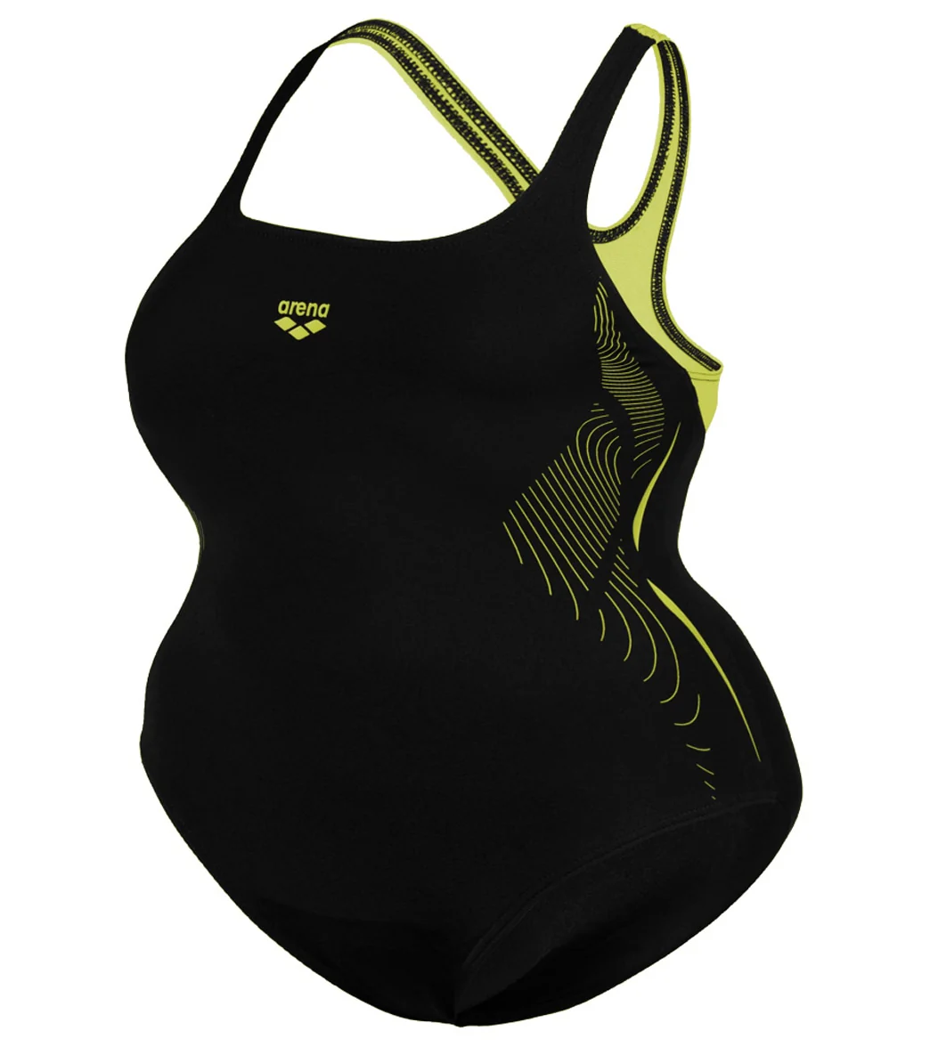 Arena Women's Plus Size Graphic Plus One Piece Swimsuit - Image 8