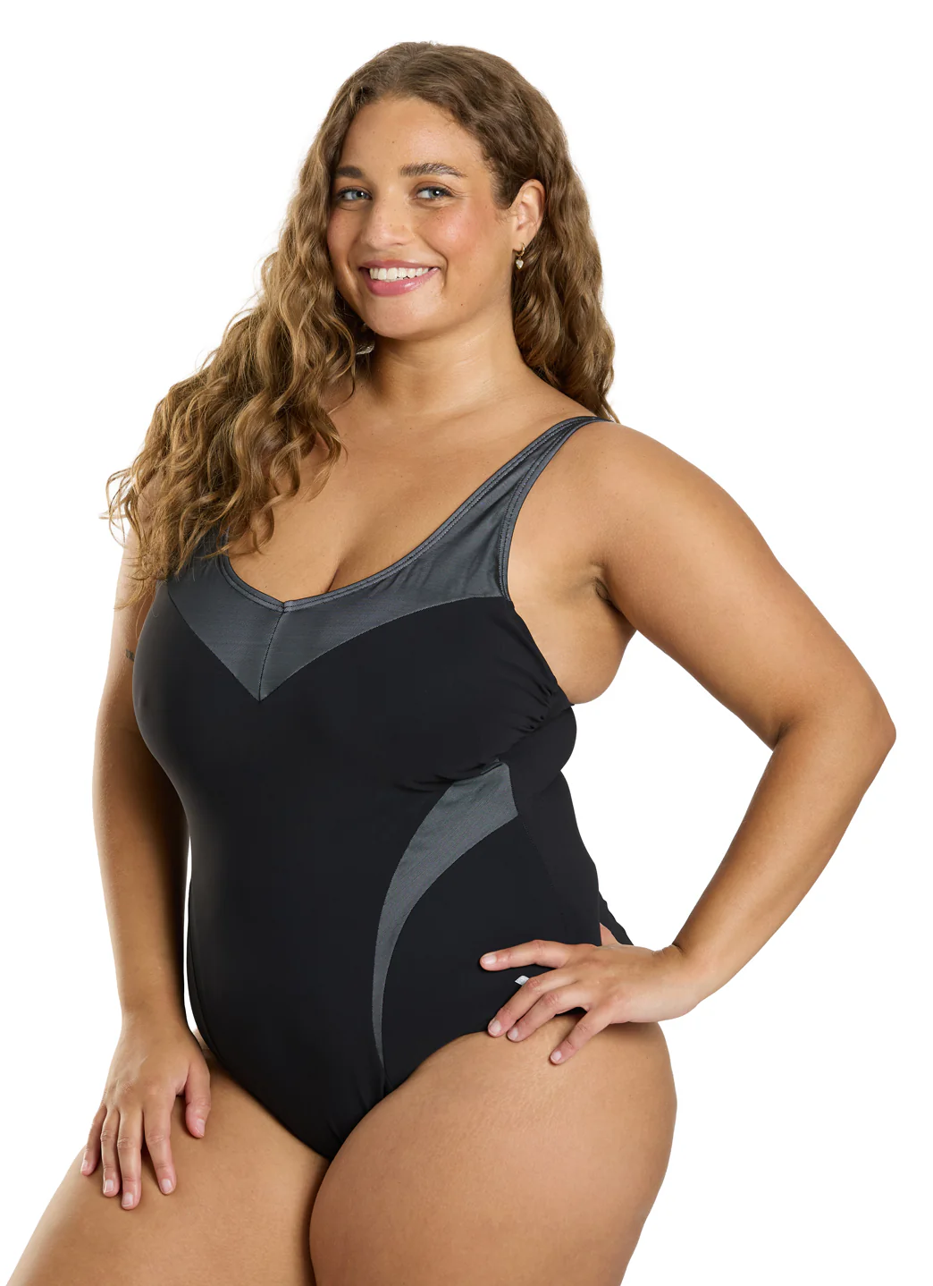 Arena Women's Plus Size Isabel Light Cross Back One Piece Swimsuit - Image 6
