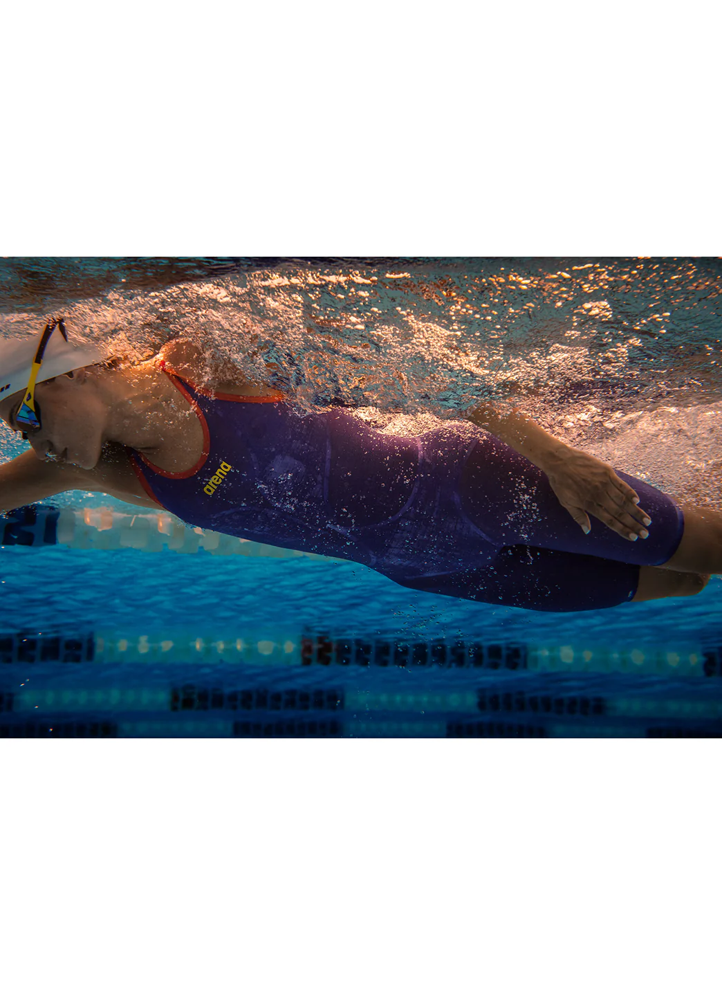 Arena Women's Powerskin Eclipse Glare Carbon Air2 SL LE Closed Back Tech Suit Swimsuit - Image 8