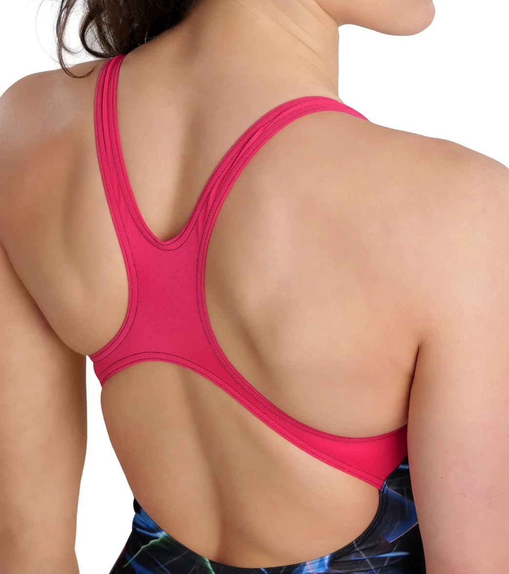 Arena Women's Pro Back Allover One Piece Swimsuit - Image 5